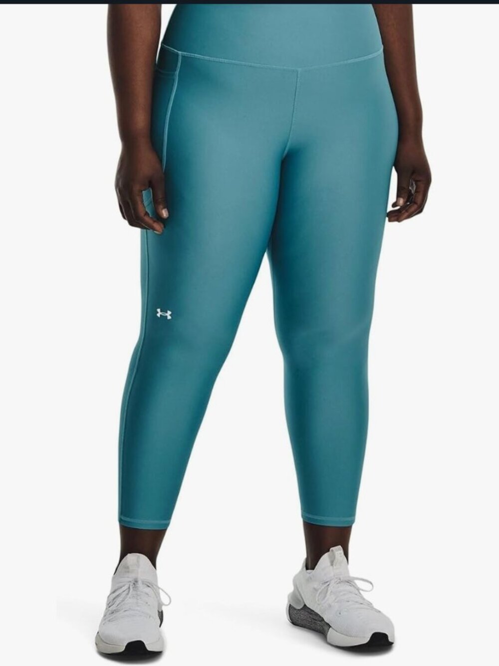 Under Armour Women's HeatGear High Waisted Ankle No-Slip Compression Leggings